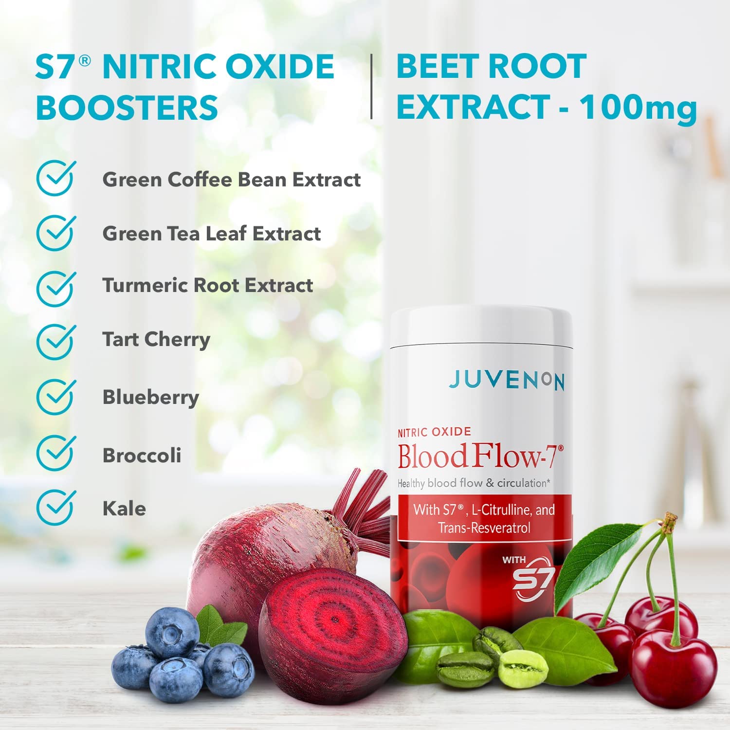 Juvenon Blood Flow-7 Reviews - Nurturing Healthy Blood Pressure for Optimal Cardiovascular Wellness