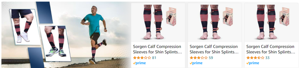 Calf Compression Sleeves